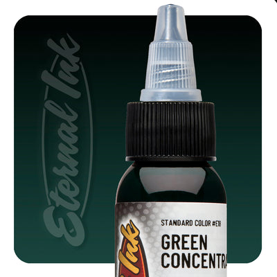 Eternal Tattoo Ink-Green Concentrate - GO TATTOO SUPPLY