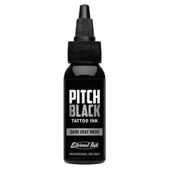 Pitch Black Dark Gray Wash - GO TATTOO SUPPLY