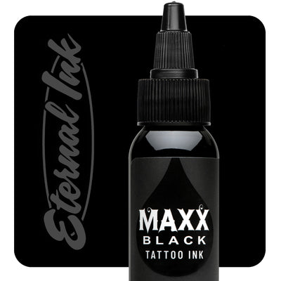 Eternal Tattoo Ink-Maxx Black - GO TATTOO SUPPLY