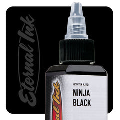 Eternal Tattoo Ink-Ninja Black - GO TATTOO SUPPLY
