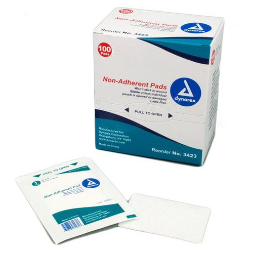 DYNAREX NON-ADHERENT PADS - GO TATTOO SUPPLY