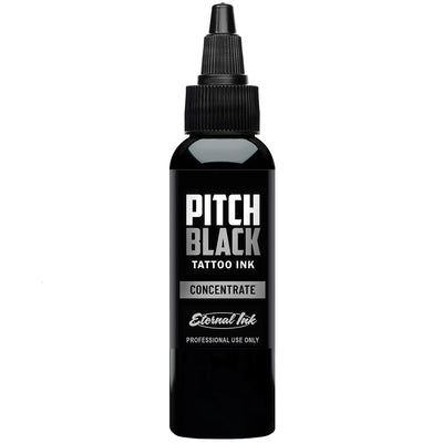 Eternal Tattoo Ink-Pitch Black Concentrate - GO TATTOO SUPPLY