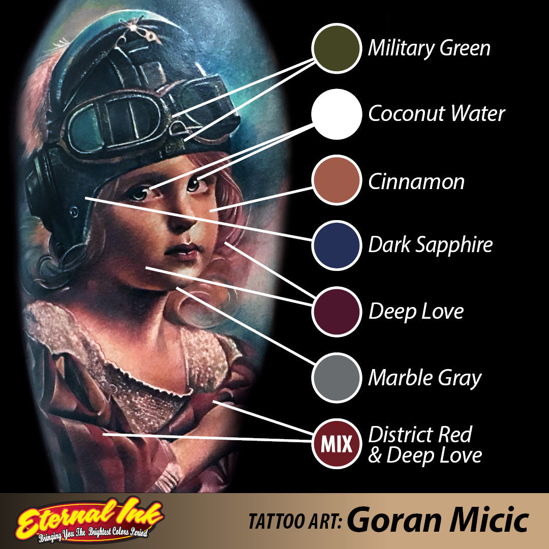 Goran Micic Artist's Palette - GO TATTOO SUPPLY