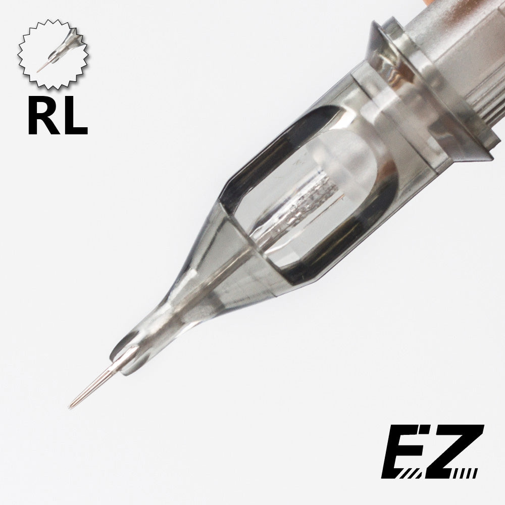 EZ tattoo Revolution cartridge needles Round Liner - GO TATTOO SUPPLY