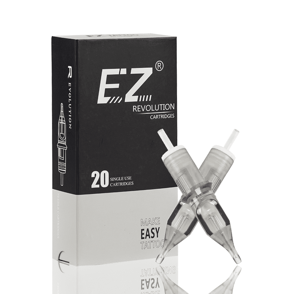 EZ tattoo Revolution cartridge needles Round Liner - GO TATTOO SUPPLY